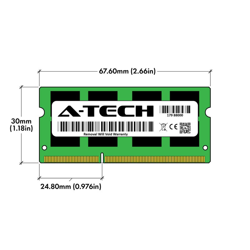 A-Tech 32GB Kit (4x8GB) RAM for Apple iMac (Late 2012, Late 2013, Late 2014, Mid 2015) | DDR3 1600MHz PC3-12800 SODIMM 204-Pin Memory Upgrade - Image 5